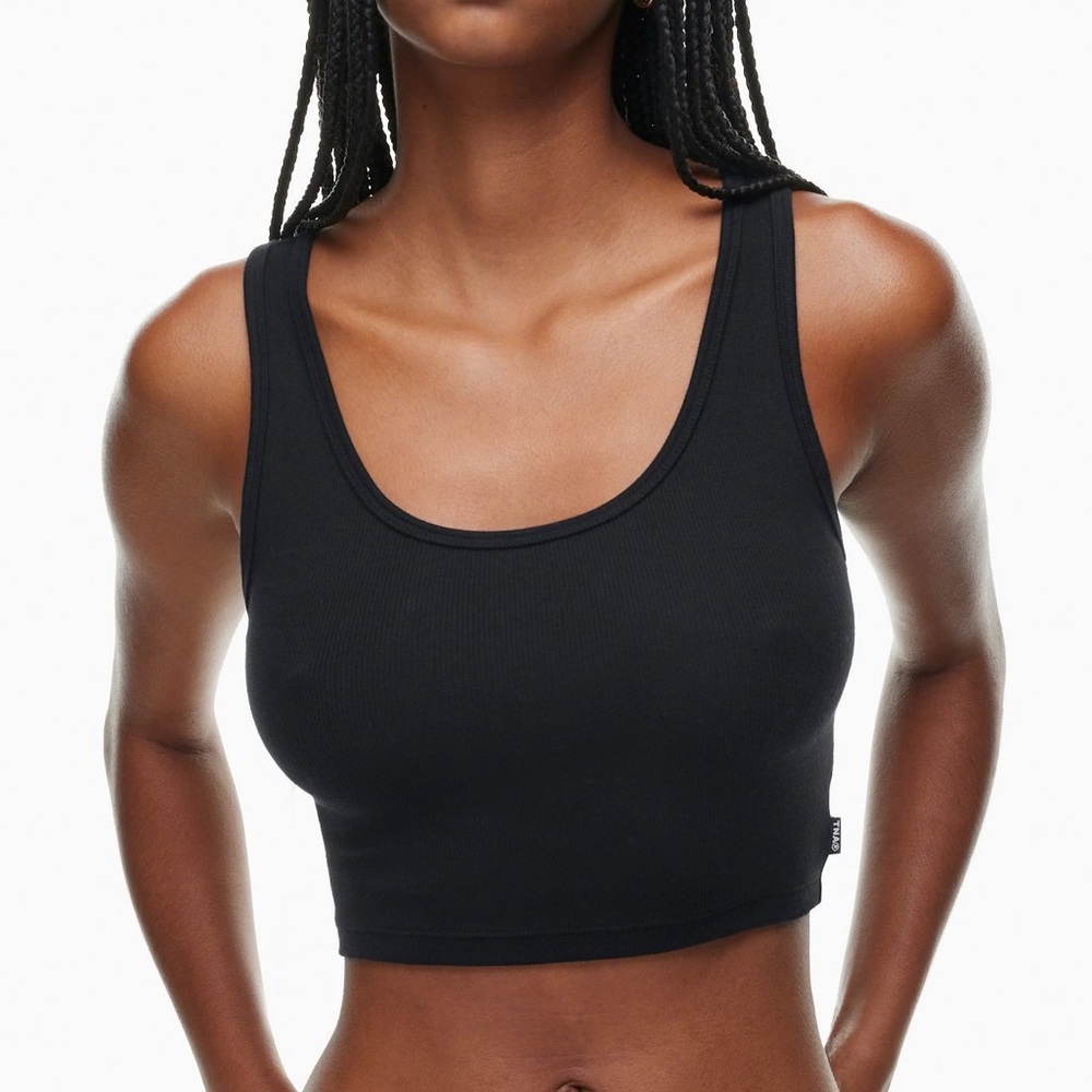 TNA Aritzia cropped tank top size medium